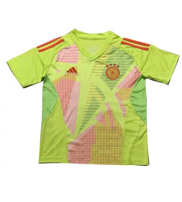 Lacne Muži Futbalové dres Nemecko Brankarsky  ME 2024 Krátky Rukáv - Preč
